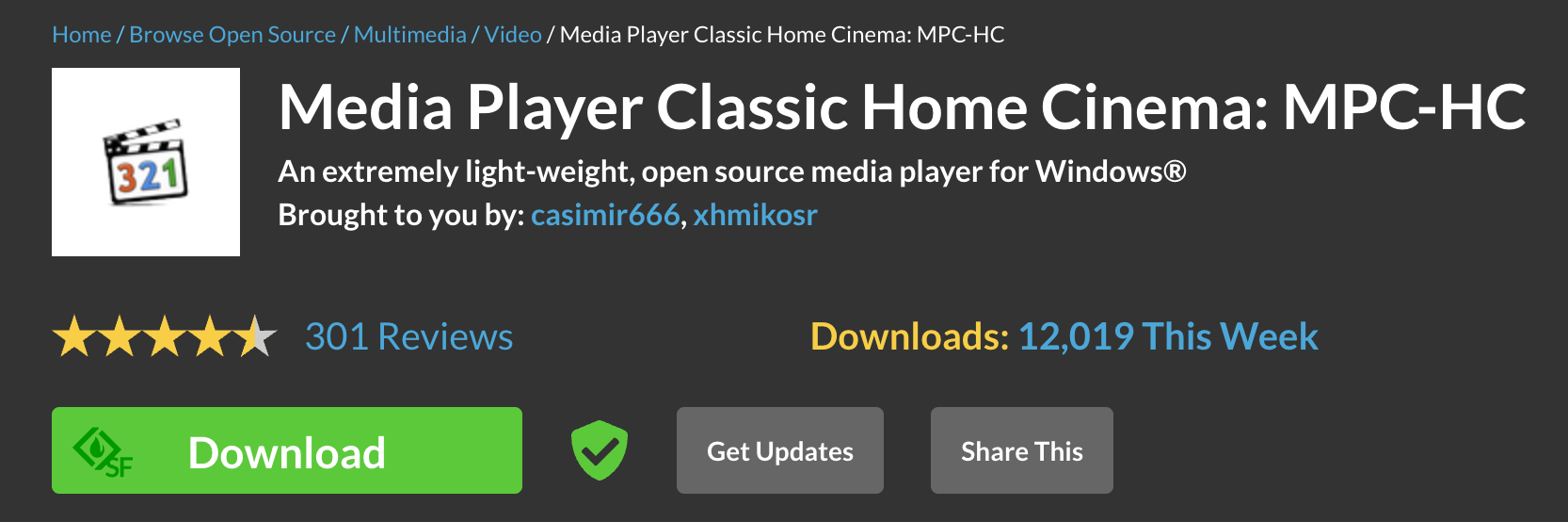 MPC-HC Player