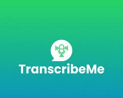 Logotipo de la aplicación TranscribeMe