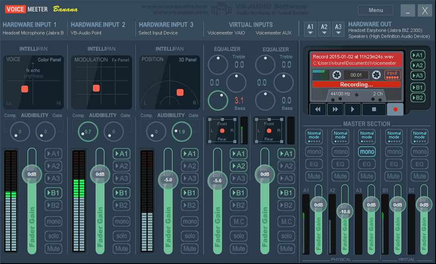VoiceMeeter for Voice Changer Software