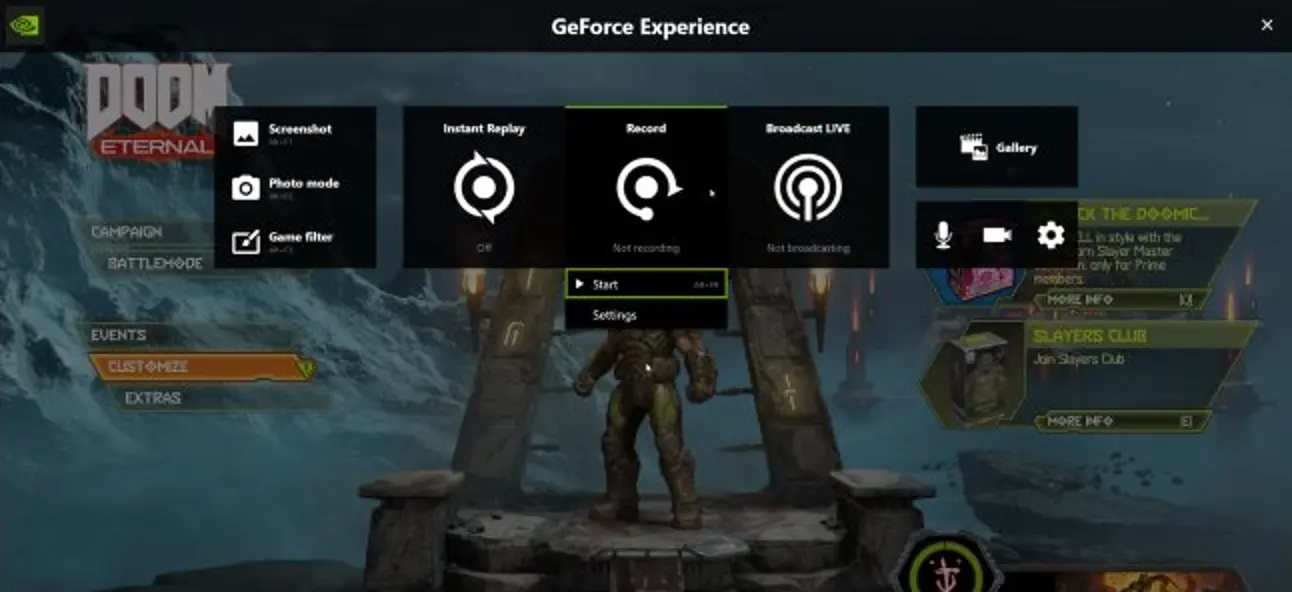 ShadowPlay for  Clipping Software for Gaming